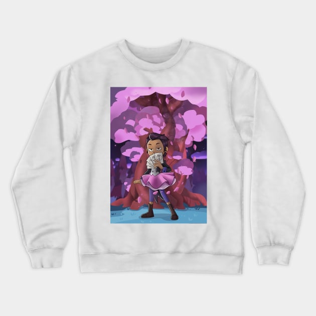 Luz the witch Crewneck Sweatshirt by dragonlord19